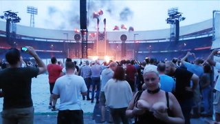 LIFADsub Demonstrating at Rammstein concert Rotterdam 2019 (Movie Compilation)