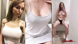 29 shameless chicks Demonstrating their Fun Bags, Donk and Gash in Public