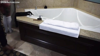 Insatiable femmes are getting smacked until their butts turn crimson, because they like how it perceives