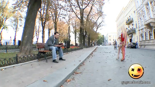 Smoking scorching dolls got nearly bare in a public place, because it thrills them a plenty of
