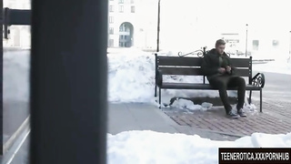 Rebecca Rainbow is a fascinating teenage dark haired who luvs casual hump more than anything else