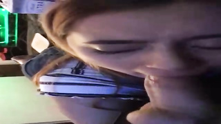 Lovable, unexperienced teenie is cuckold on her beau, because she enjoys to blow various spears