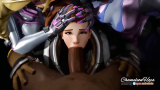 SFM & BLENDER WITH SOUND three {4K} {2020 REUPLOADED}