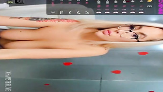 Chesty doll, Alyonaqueen is permanently doing mischievous stuff in front of the camera and liking it