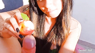 Rigid BUTTFUCK tearing up for a Eva stunner in the out of Eden - Brilliant Bod OUTDOOR - SEXDOLL 520