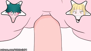 Deku faps then romps Himiko Toga