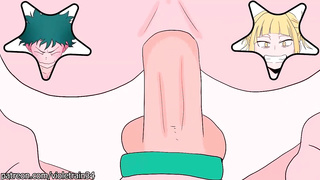 Deku faps then romps Himiko Toga