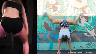 Beautiful nymphs are dirty dancing in front of the camera and lovin’ it so boning much