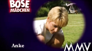 Big-Boobed blondie dame is porking one of the neighbors, while her spouse is out of town