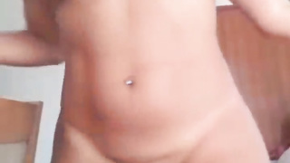 Agatha Carioca Married doing striptease on web cam while hotwife is at work