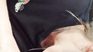 Dt and yam-sized internal cumshot from boyfriends pal