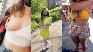 25 Shameless Ladies Bare Summons In Public