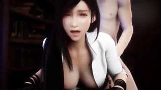 Animated stunner is too nasty to hold back from railing a rock stiff fuckpole, until she jizzes