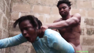 Sate don't tell my parent that you caught us pounding in an uncompleted mansion