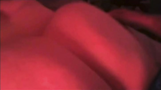 Monstrous caboose lady is getting poked firm, from the back, in the middle of the night