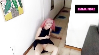 The Nanny fellates my rod and i jizm in her jaws POINT OF VIEW