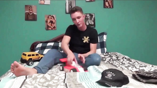 Huge-Boobed blond gal is privately having fuck-fest with her step- sonny, because he always makes her jizz