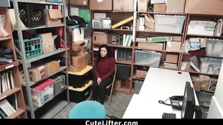 Sneaky Teenage Abjected For Shopifting