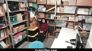 Sneaky Teenage Abjected For Shopifting