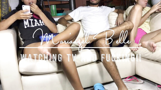 They Began to Boink While We Were Witnessing TV - Mariangel's Nephews Tearing Up Next To Her In the Living Apartment