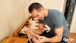 Puny female, Capri Lmonde is blowing her married neighbor's dick and getting boinked stiff, in comeback