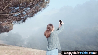 Xxl jugged cougar is making love with a mouth-watering, Ebony lezzie, in the middle of the night