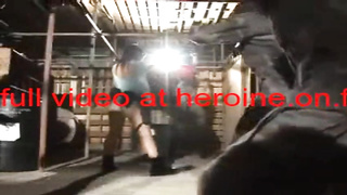 Asian spy- doll was caught by rivals, unclothed nude and left in the storage bedroom