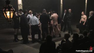 Cecilia Vega gets donk drilled in the roomfull of viewers