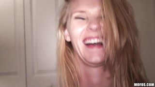 Prepping her donk for rectal fuckfest