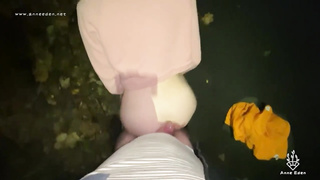 AFICIONADO-plumb-TRYST at night!