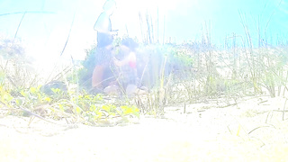 "Sate, lay down in the sand, i'm super-naughty, my vag drenching humid and i want to gulp all your jizz"