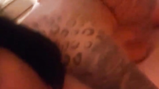 Homemade flick pummeling in the bootie