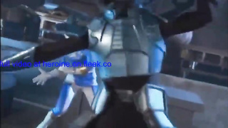 Hooded honey is about to get porked from the back, but she wants to struggle very first