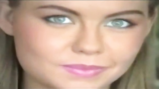 Blue- saw towheaded is in the mood to get doublefucked during a 3some, until she jizzes