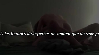 Francais and Maison are banging in front of a covert camera, in a motel apartment