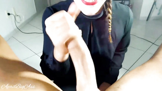 Halloween "IT" deep jaws extraordinary and jism gulp!!! -CRIMSON vid finish-