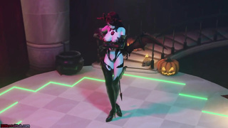 [MMD] Halloween Off The Hook! Succubus dance (SFW version)