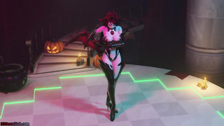 [MMD] Halloween Off The Hook! Succubus dance (SFW version)