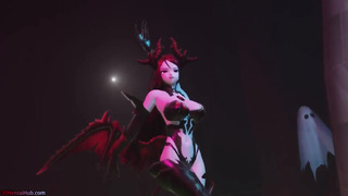 [MMD] Halloween Off The Hook! Succubus dance (SFW version)
