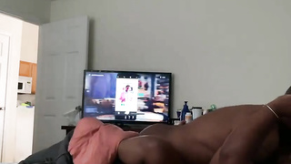 Ex gf can’t treat the blowjob and stroke game