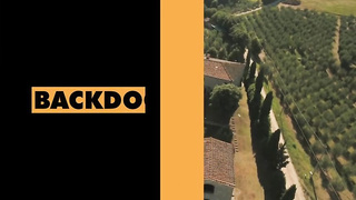 Russian platinum-blonde, Kiki is gargling her paramour's rod and getting it up her arse