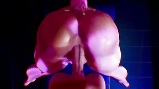 Buxomy, toon honeys are gargling a ample man sausage as deep as they can, all night long