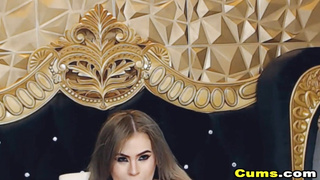 She Love Sucking Her Favorite Dildo