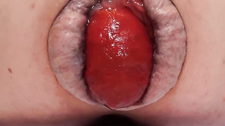 Anyone in the mood for an unbelievable close- up of an assfucking ass inside-out in various sizes