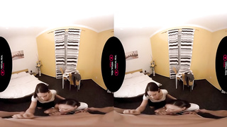 2 women and one boy are having tons of joy while banging each other's brains out