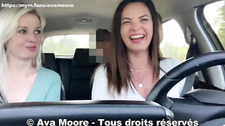 Ava Moore - Elder Weirdo spunk on our promiscuous face - REALITY PORNO
