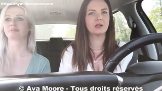 Ava Moore - Elder Weirdo spunk on our promiscuous face - REALITY PORNO