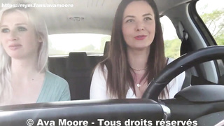 Ava Moore - Elder Weirdo spunk on our promiscuous face - REALITY PORNO