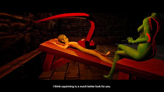 Octopus and Flower Dame - Monster Female Dungeon Space