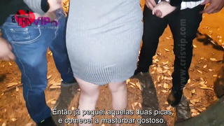We did Dogging 7 at the lapa viewpoint, the security guard invited the cheating and me to an deprived palace - Part 2/2 - Cristina Almeida